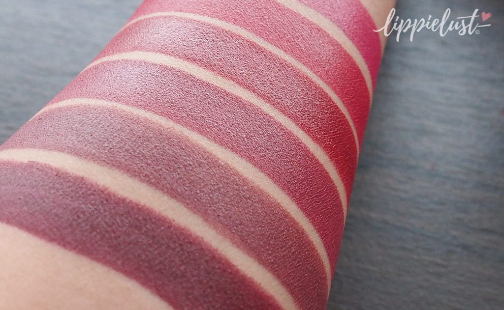 The texture of Wardah Intense Matte Lipstick
