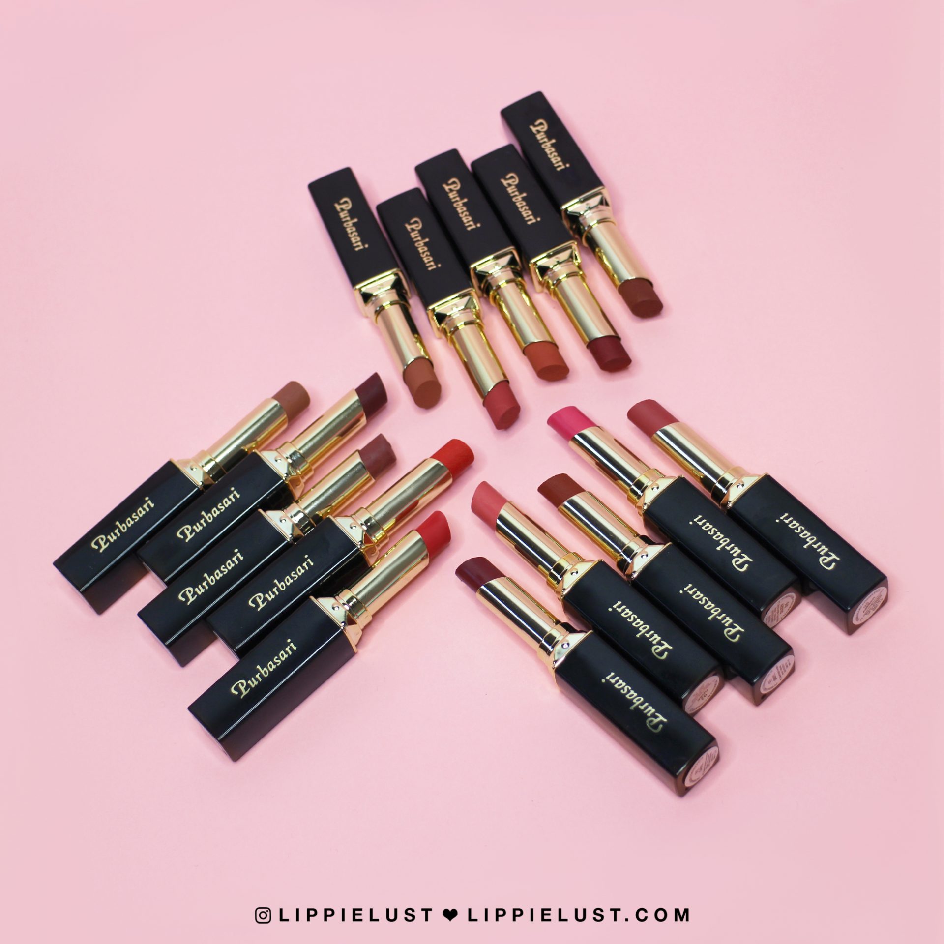 [SWATCHED] Purbasari Color Matte Lipstick Review LIPPIELUST