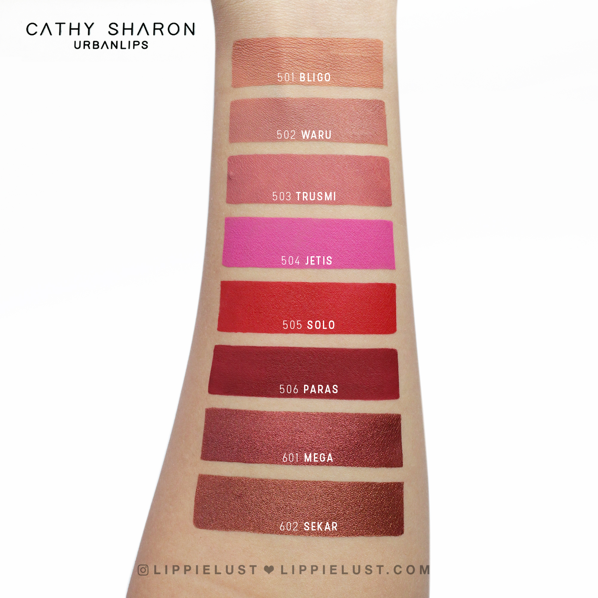 Jual Lipstik Ultima Ii Swatches Amp Review Beauty Box Urban Lips X Cathy Sharon