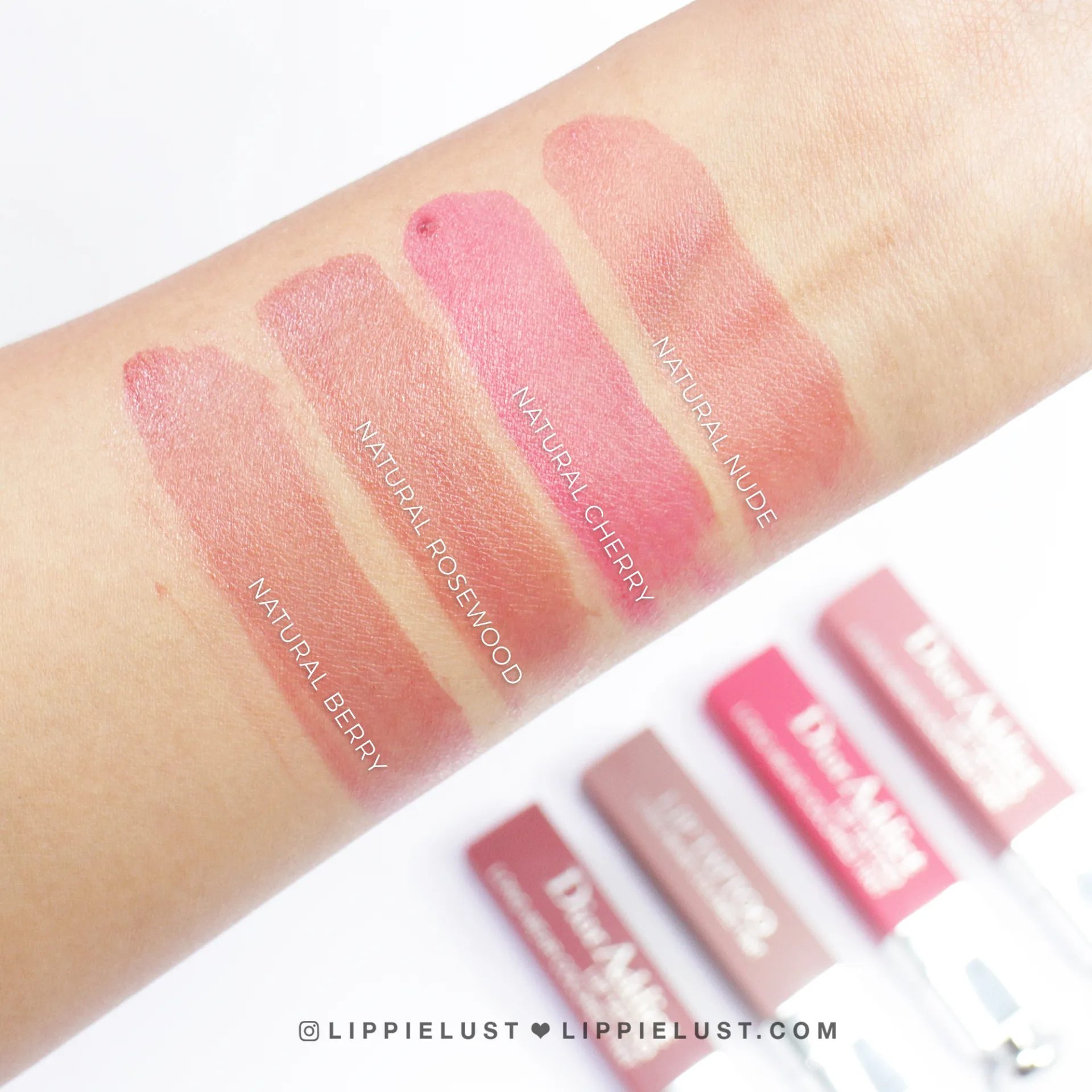 ARM SWATCHES 3 DIOR LIPPIELUST