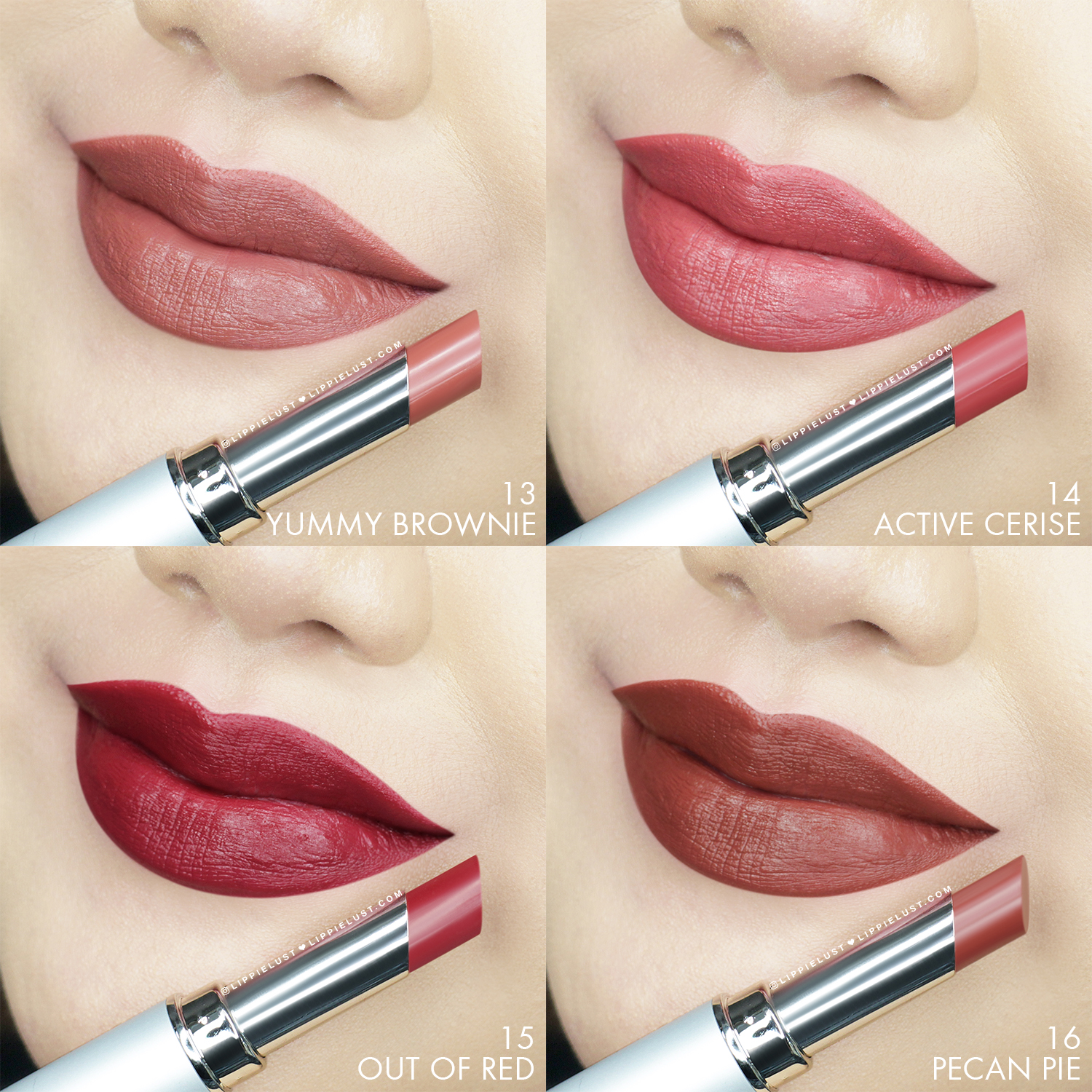 [SWATCH & REVIEW] Wardah Cosmetics Intense Matte Lipstick
