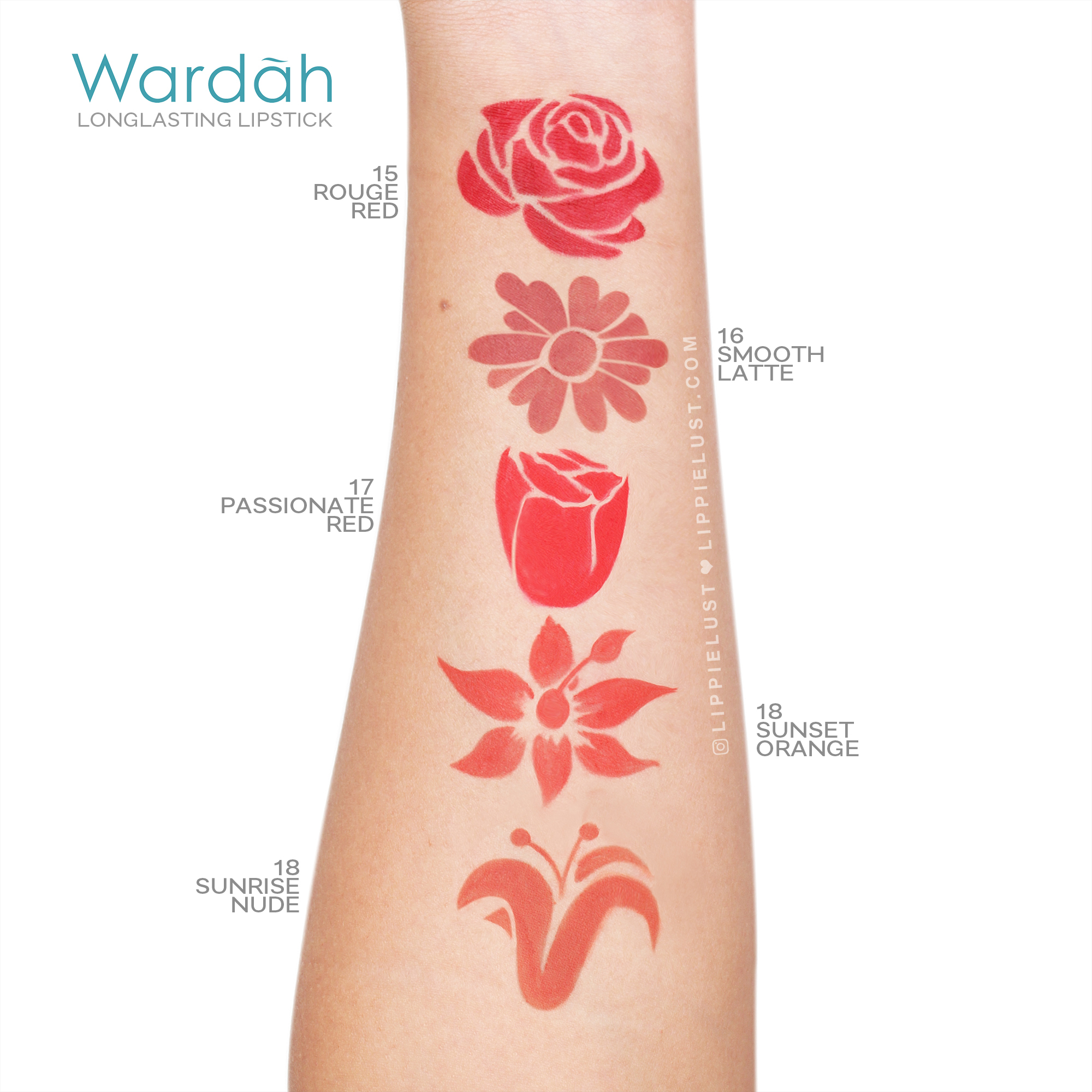 [SWATCH & REVIEW] Wardah Beauty Long Lasting Lipstick