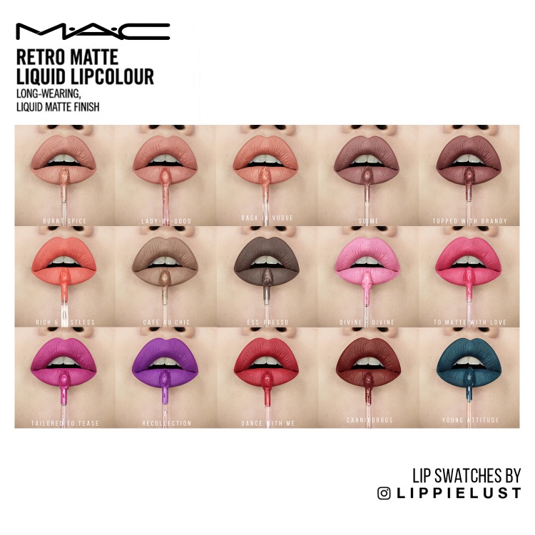 Mac Cosmetics Retro Matte Liquid Lipstick - Lippielust