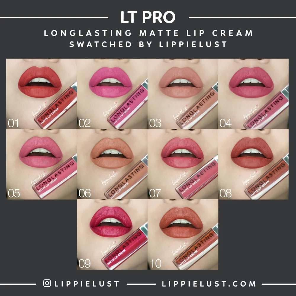 LTPRO LONG LASTING MATTE LIP CREAM - LIPPIELUST